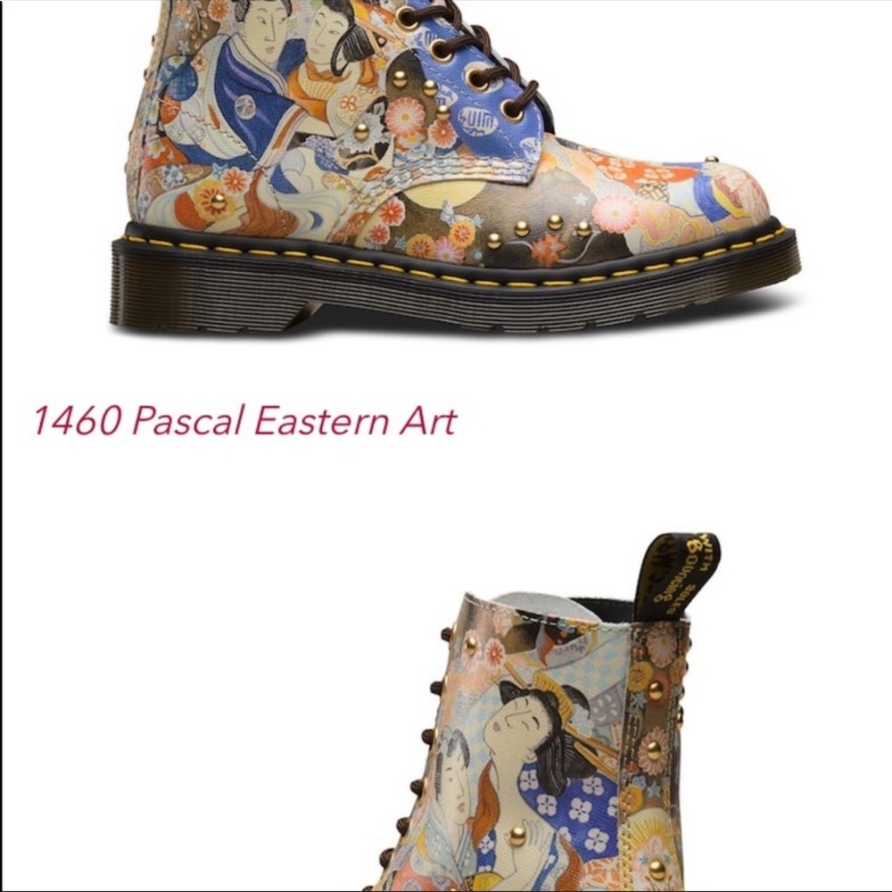 RARE Dr. Martens 1460 Pascal Eastern Art | US 6 - Picture 4 of 15